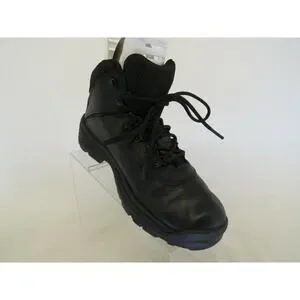Timberland Black Leather Laces Ankle Work Boots Mens Size 9 M Timberland Black Leather Laces Ankle Work Boots Mens Size 9  main image 3